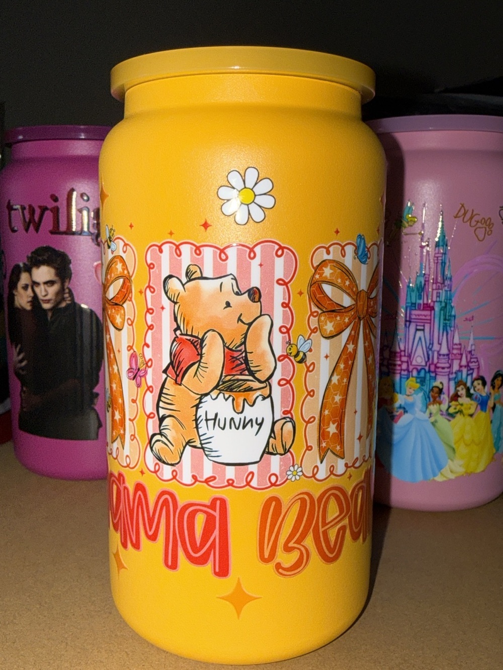 Winnie the Pooh Yellow 'Hunny' Ceramic Canister